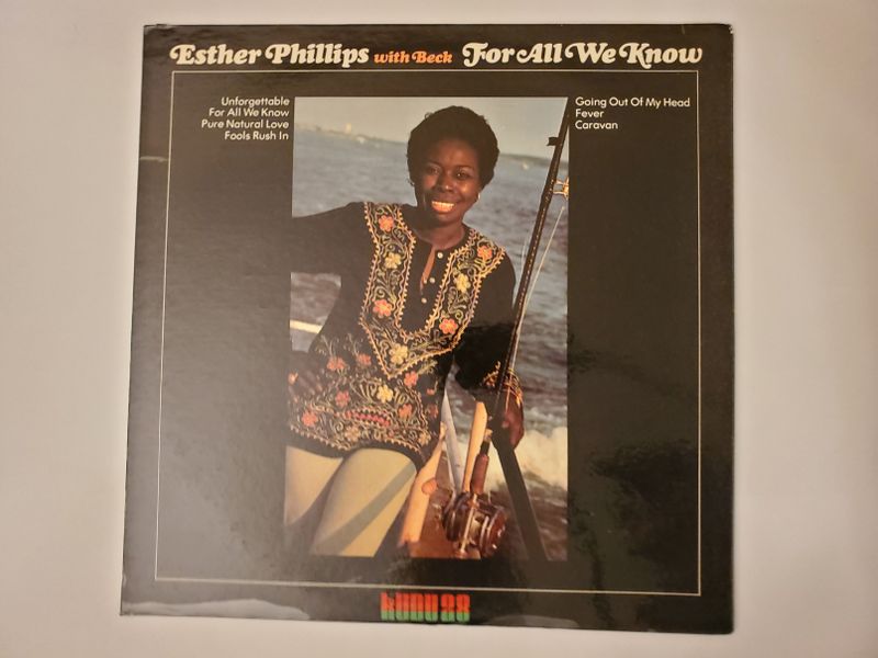 Esther Phillips with Beck For All We Know vinyl record